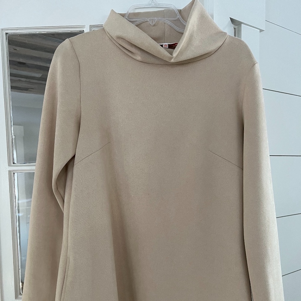 Jude Connally Faux Suede top